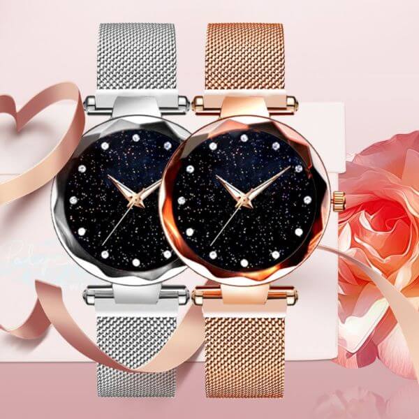 Modna ženska zapestna ura Starry Sky